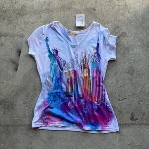 New york mcbling baby tee